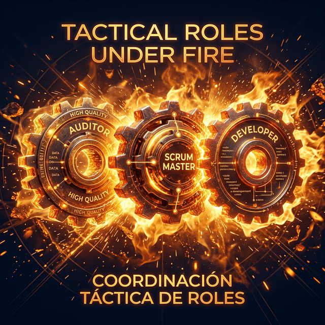 Coordinación Táctica de Roles bajo Fuego